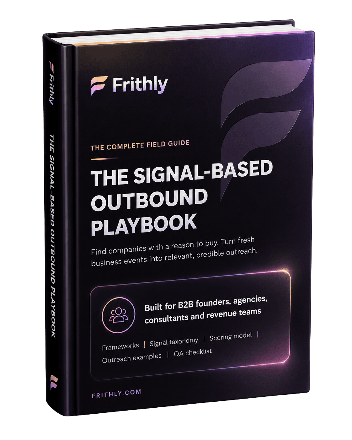 Frithly Signal-Based Outbound Playbook guide